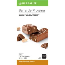 Barra de Proteína Chocolate e Amendoim 245g