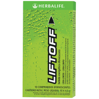 LiftOff® Lima-Limão 10 tabletes efervescentes x 4,5 g, 45 g