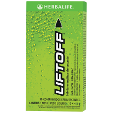 LiftOff® Lima-Limão 10 tabletes efervescentes x 4,5 g, 45 g